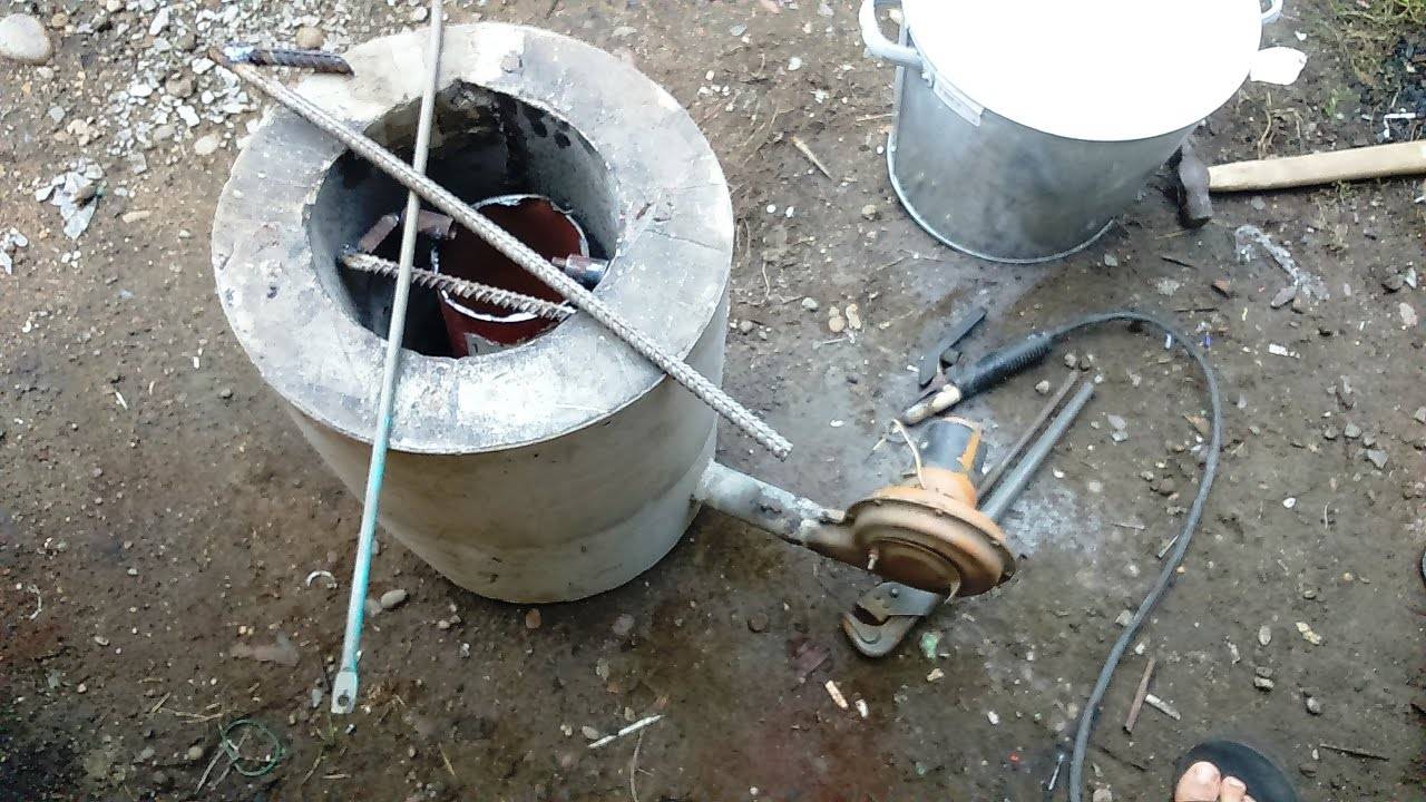 Как сделать мини-горн (плавильню) своими руками – отличная плавильная печь из огнеупорных кирпичей