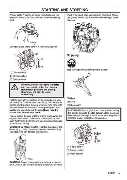 Husqvarna 132r, 133r, 142r, 143r user manual