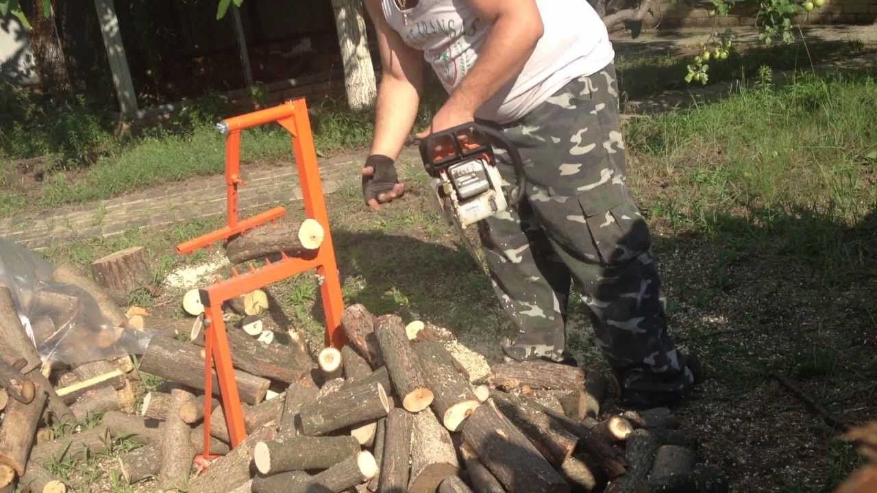 Приспособления для распиловки древесины бензопилой — виды