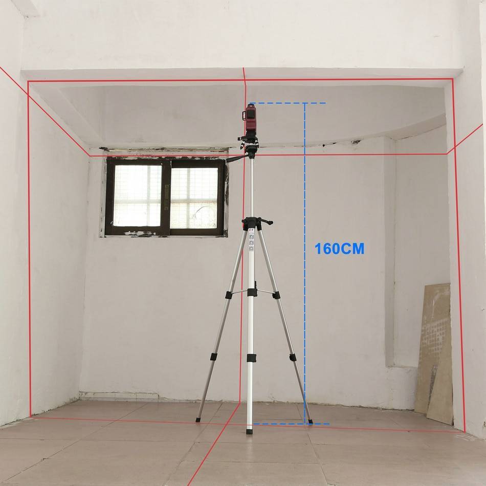 Как пользоваться лазерным уровнем для выравнивания стен - клуб мастеров