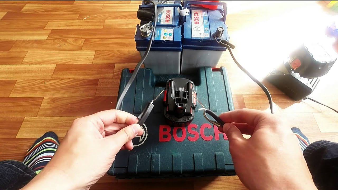 Способы зарядки аккумулятора шуруповерта без зарядных устройств