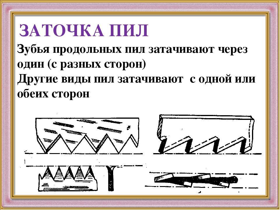 Как правильно затачивать ножовку по дереву: как определить, когда пора точить пилу, пошаговая инструкция по заточке