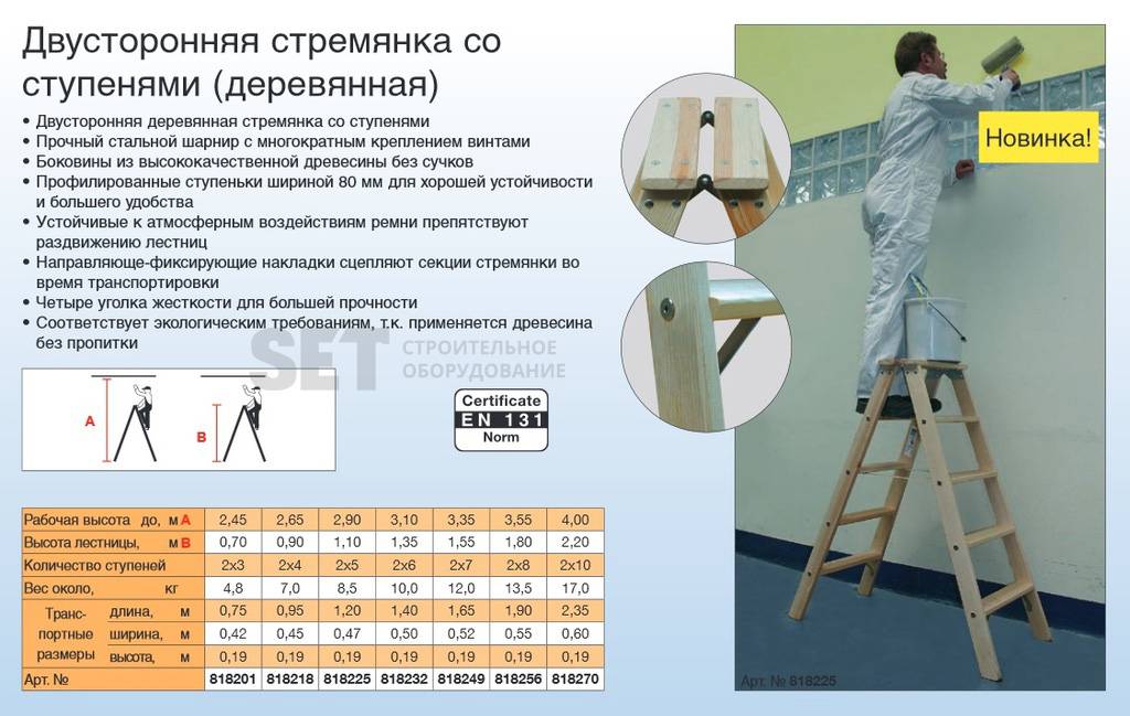 Обзор лучших стремянок на 2023 год