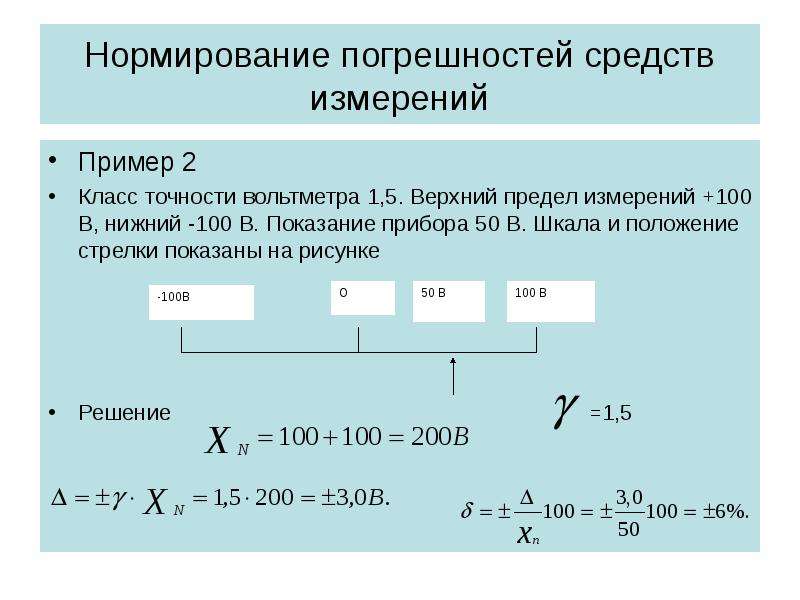Как обозначается класс точности для различных средств измерений