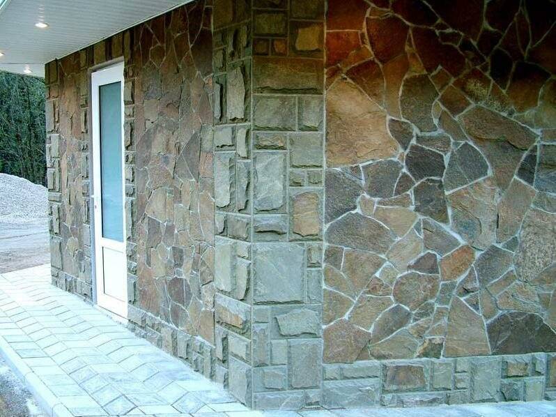Облицовка фасада натуральным камнем: технология отделки дома природным материалом (фото, видео) goodhandwork.ru