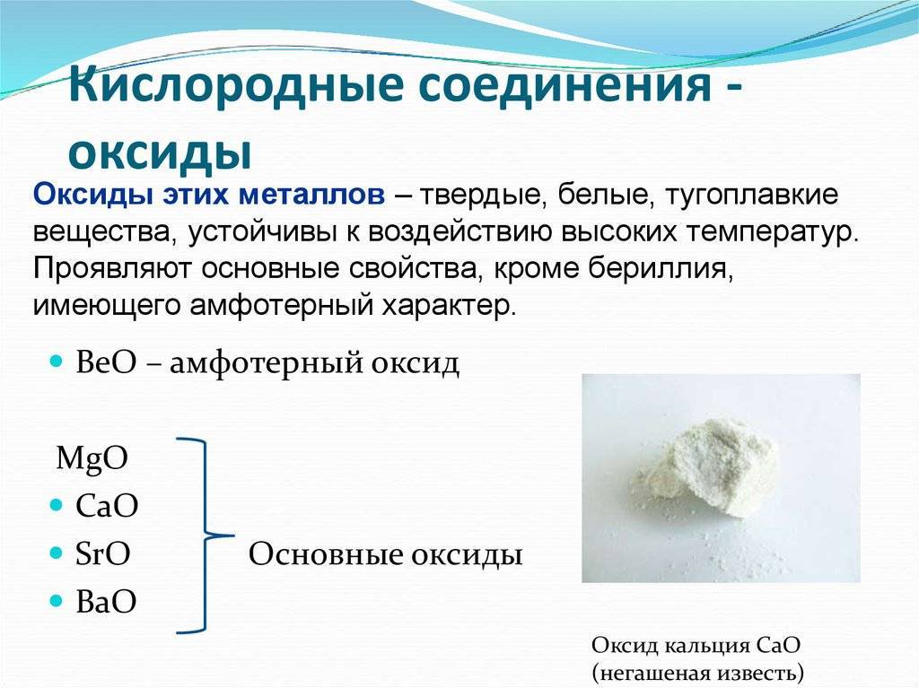Ниобия оксиды - химия