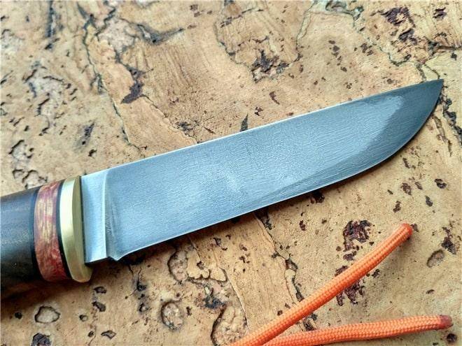 Этапы изготовления самодельного ножа из напильника: обжиг, закалка и заточка металла заготовки