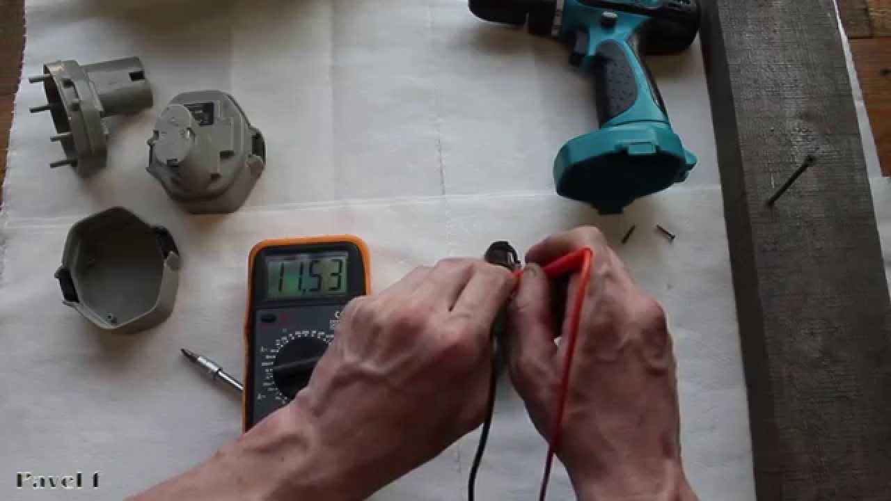 Аккумулятор шуруповерта: зарядка, хранение, диагностика и ремонт