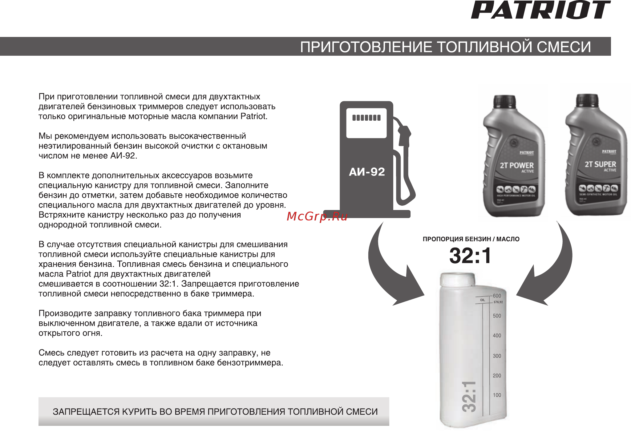 Сколько масла в бензин. Смеси масла и бензина для триммера Patriot. Пропорции масла и бензина для триммера Патриот. Смесь бензина с маслом для триммера Патриот. Смесь бензина и масла для двухтактных двигателей триммеров.