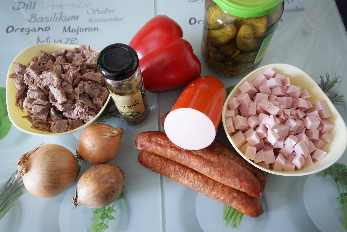 Сборная мясная солянка: классические рецепты в домашних условиях