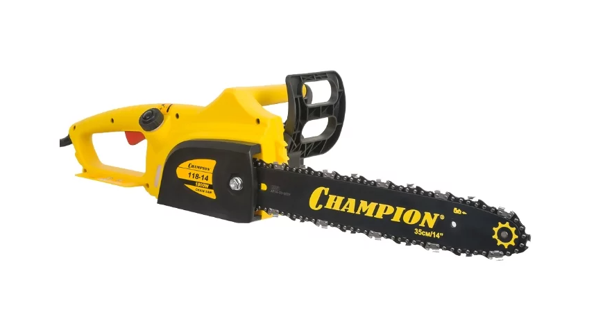 Электрическая цепная пила champion 118 14 устройство