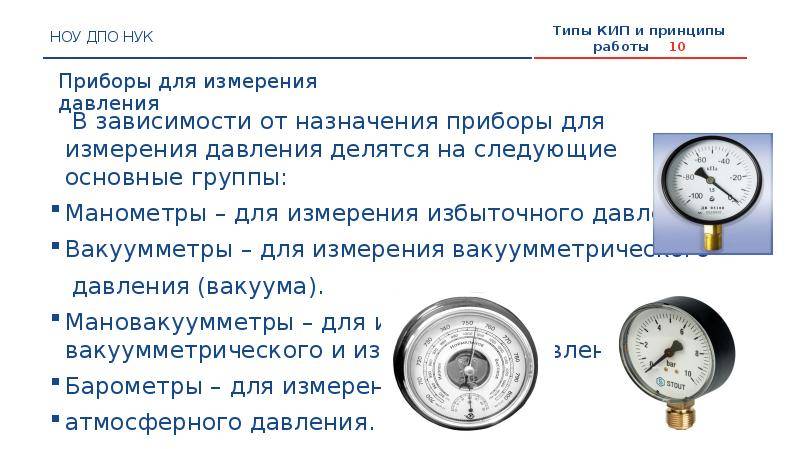 Назначение и классификация кип. требования правил