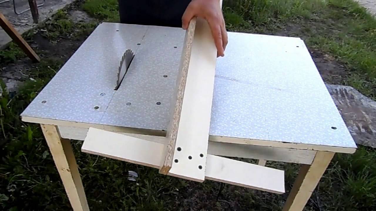 Столешница для циркулярки своими руками размеры. как сделать стол для циркулярной пилы
