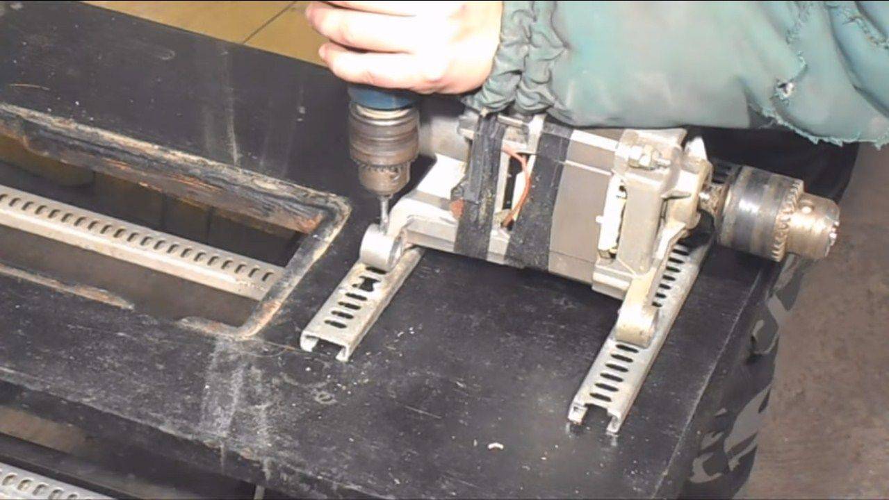 Как сделать циркулярку из двигателя стиральной машины своими руками
