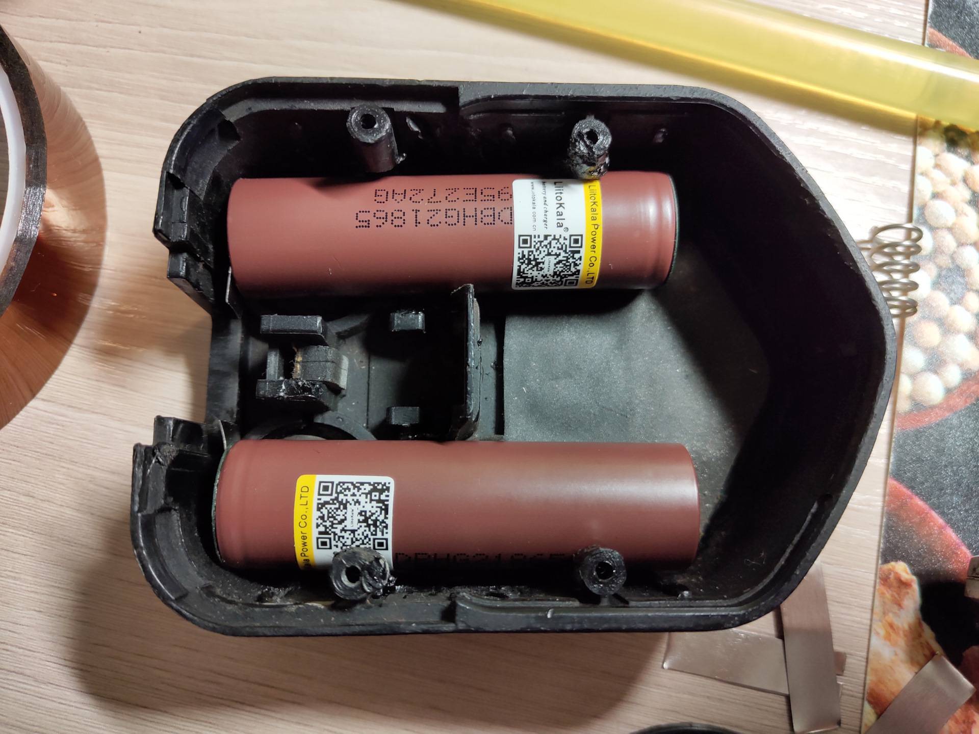 Переделка шуруповерта на литиевые аккумуляторы - перевод акб