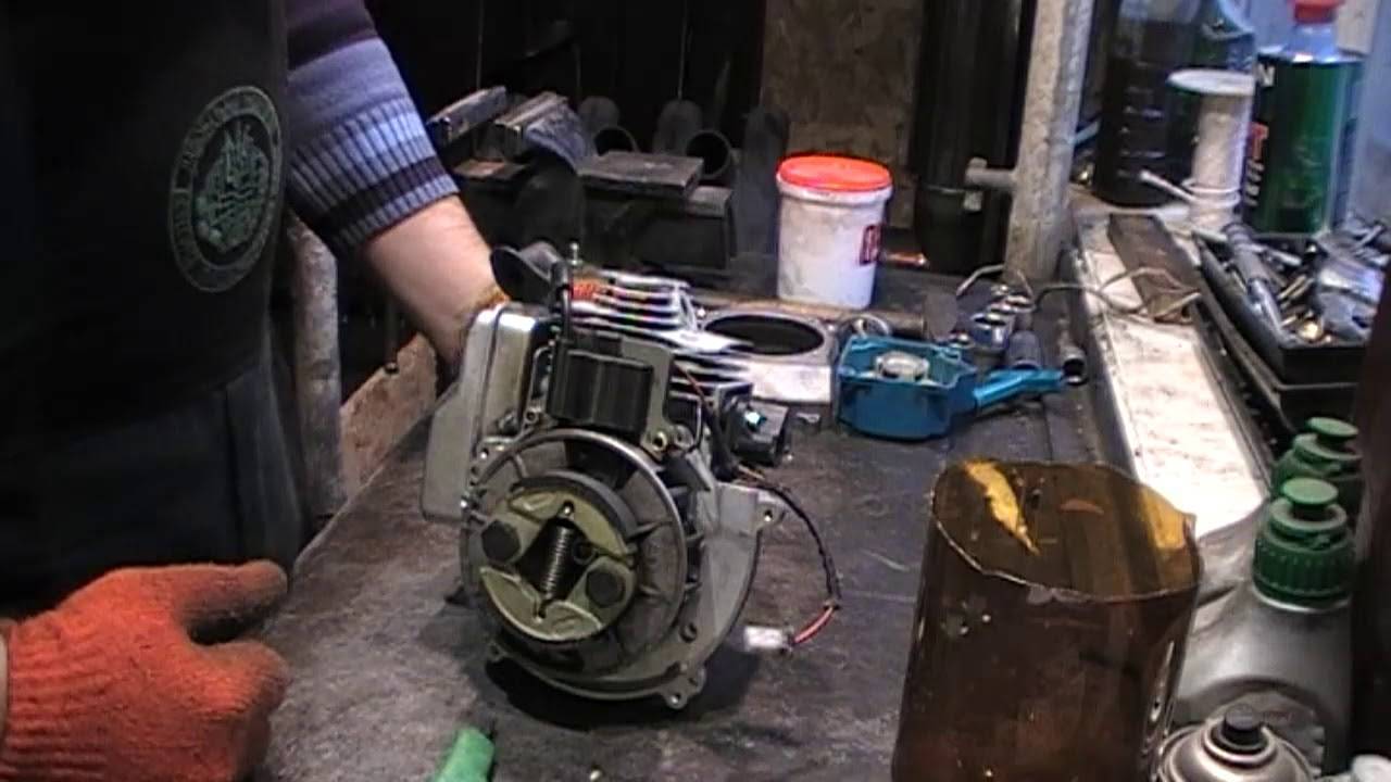 Настройка зажигания на триммере