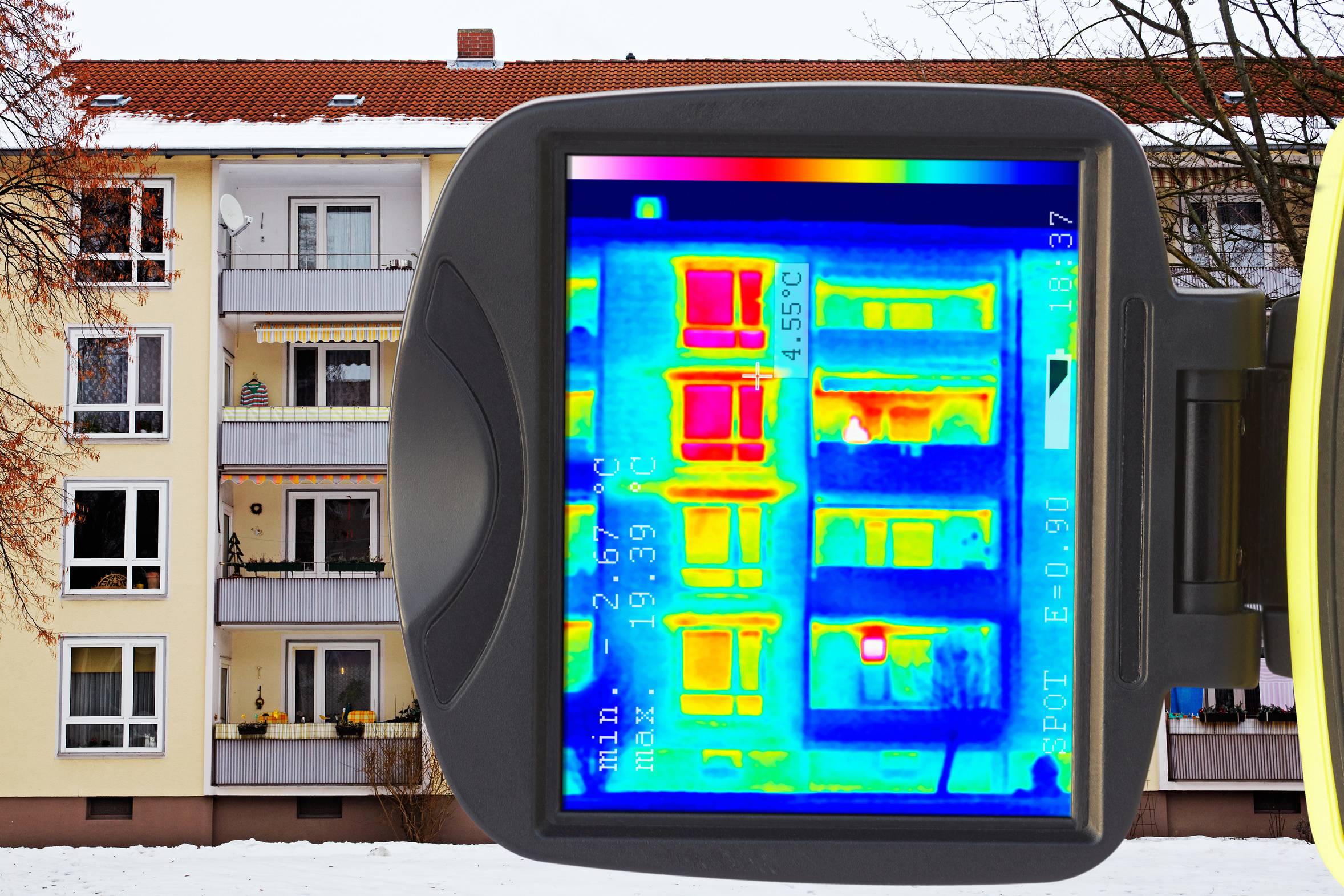 Тепловизоры для обследования зданий и сооружений