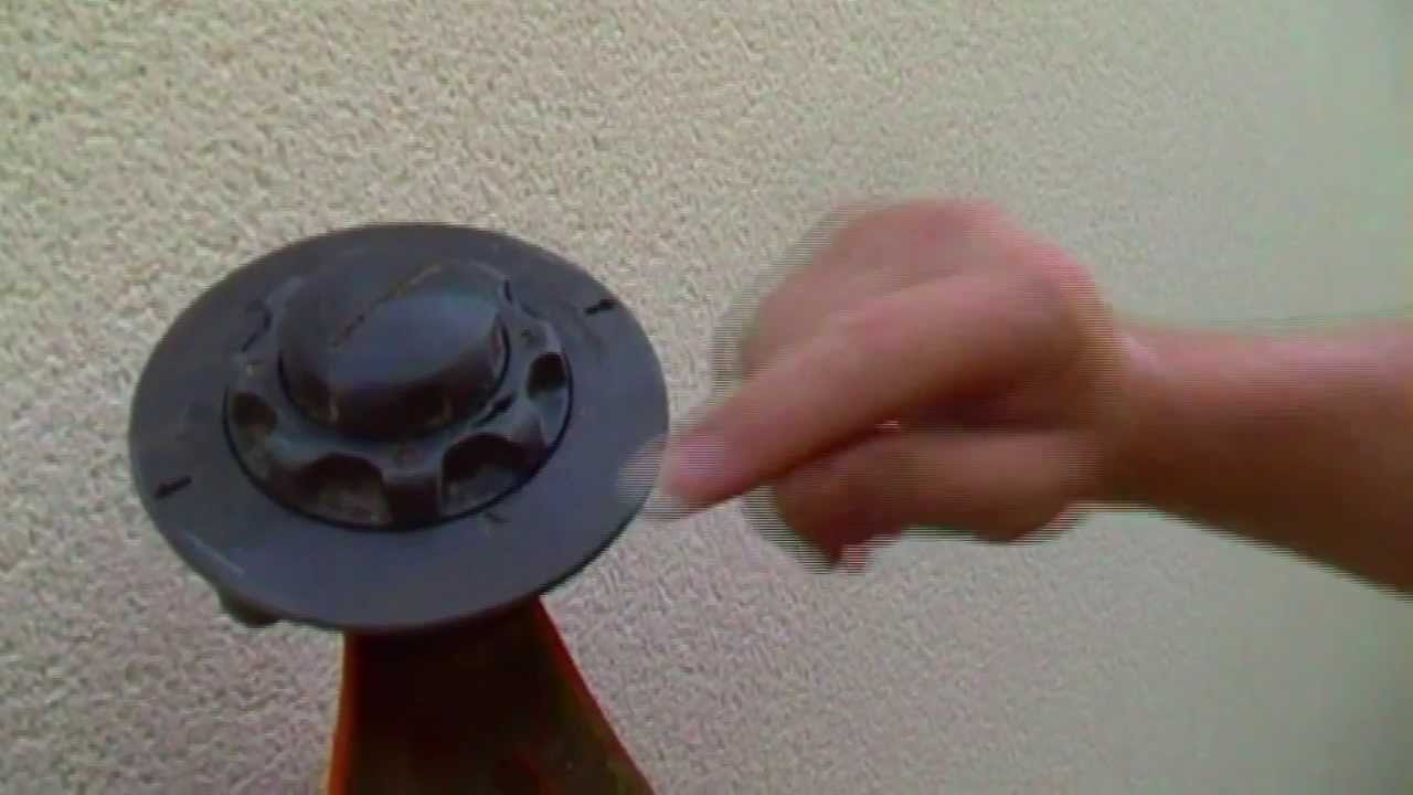 Как снять катушку триммера своими руками