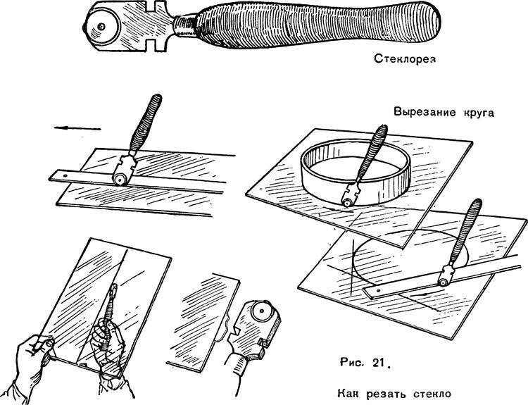 Как резать стекло правильно: виды стеклорезов, особенности инструмента