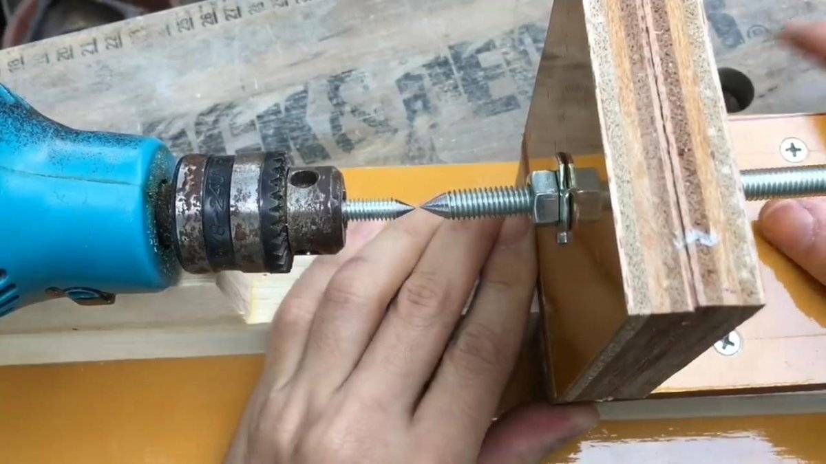 Токарный станок из дрели своими руками: видео инструкция как сделать самому