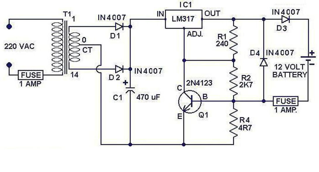 Блок питания для шуруповерта 12 вольт схема