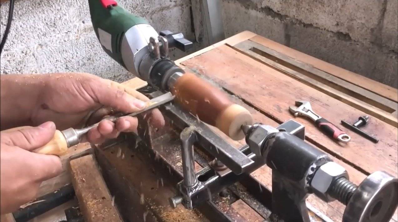 Токарный станок из дрели своими руками: видео инструкция как сделать самому