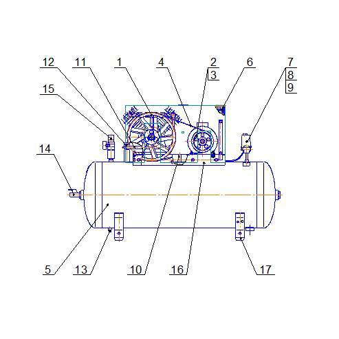 Типы, характеристики воздушных компрессоров, их принцип работы