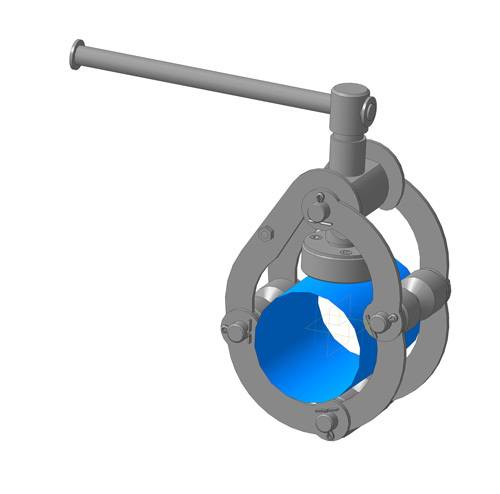 Центратор для сварки труб: внутренний, наружный, диаметр