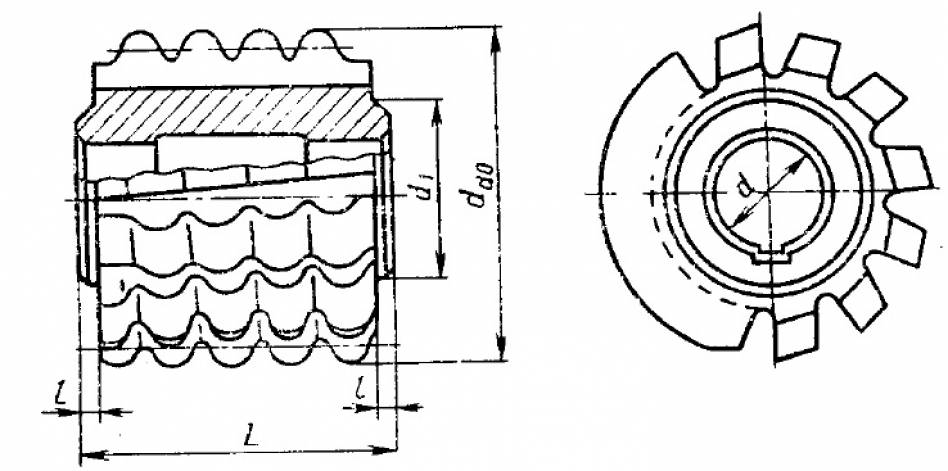 Гост 15127-83фрезы червячные цельные для нарезания зубьев звездочек к приводным роликовым и втулочным цепям. технические условия
