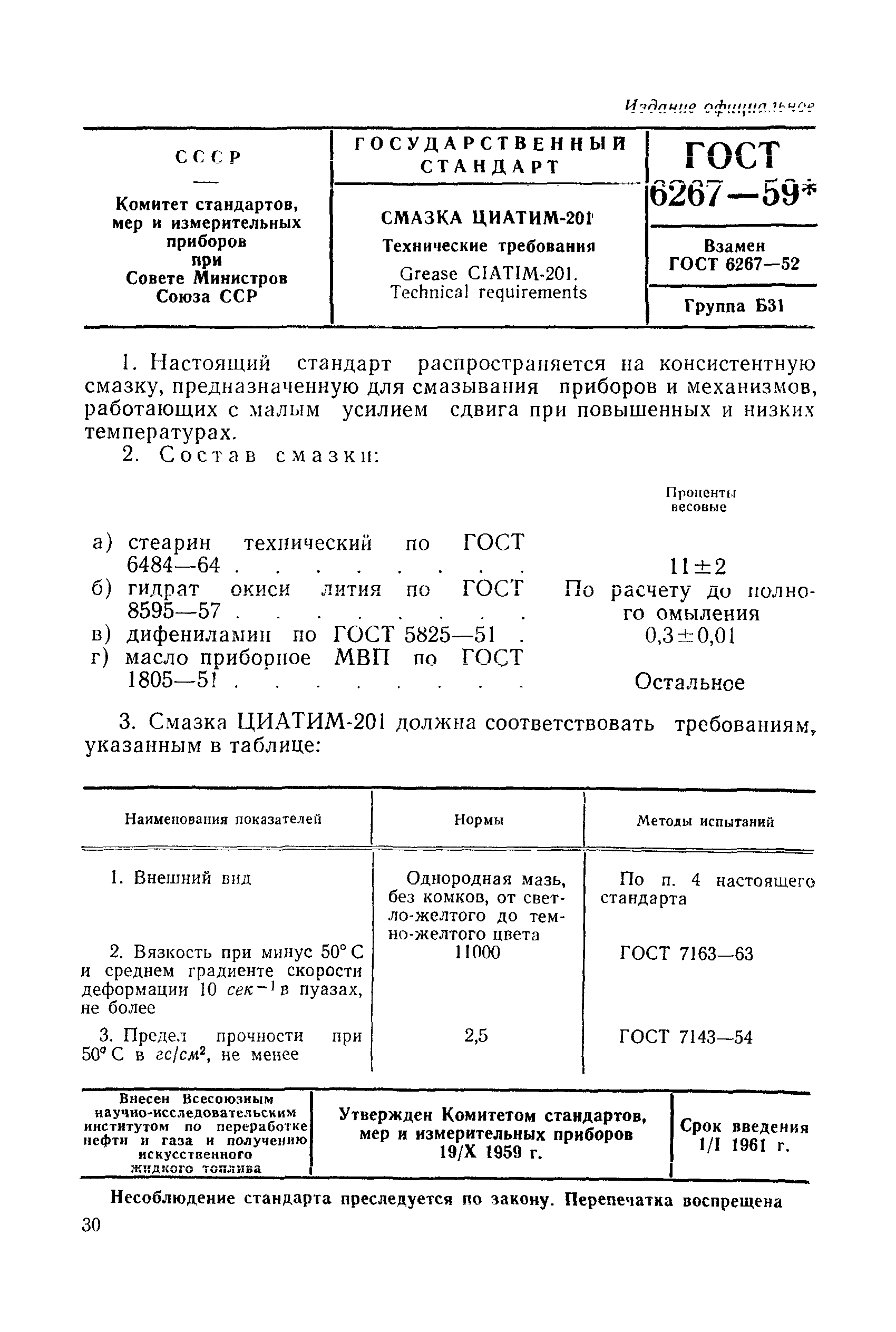 Смазка циатим 201 технические характеристики