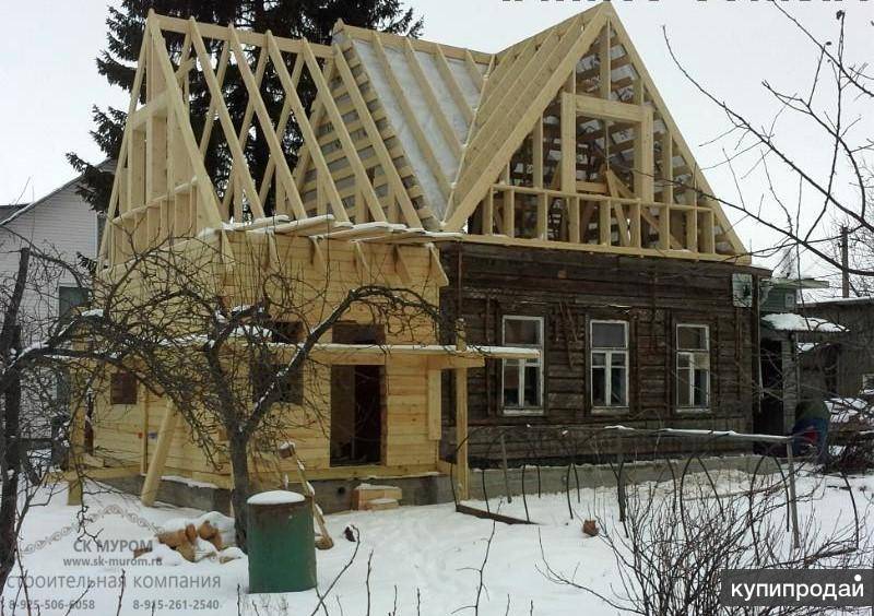 Деревянный дом до и после реконструкции - вместе мастерим
