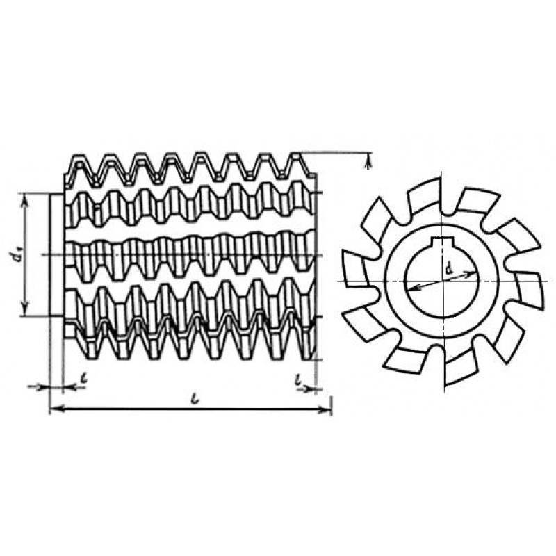 Гост 28281-89 фрезы дисковые для нарезания зубьев звездочек к приводным роликовым и втулочным цепям. технические условия
