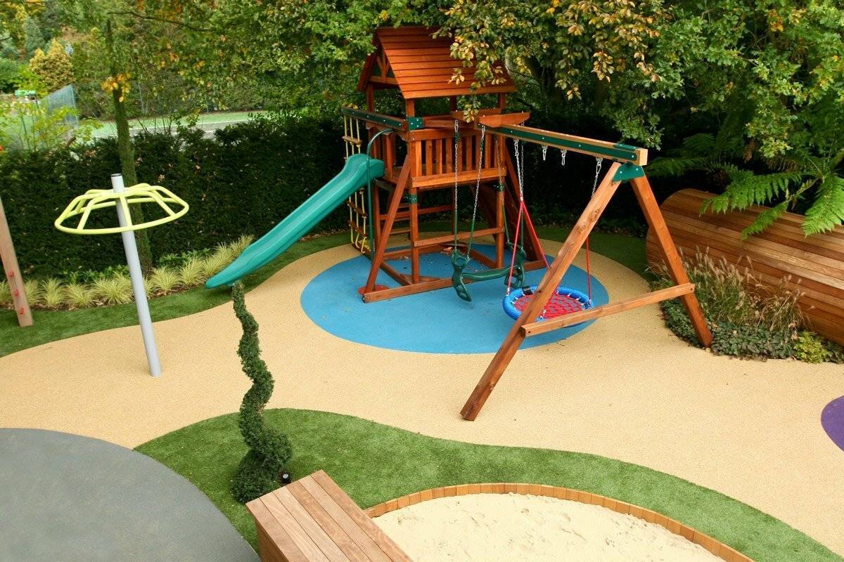 Детские площадки для загородного участка: как выбрать по возрасту, правила расположения