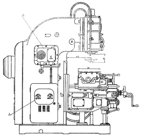 Система управления фрезерного консольного вертикального станка модели 6р13ф3-37