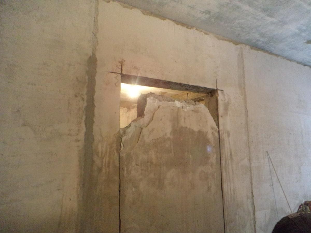 Алмазная резка проемов в бетоне без пыли: как сделать проем в несущей стене или перенести его; как расширить оконный проем?