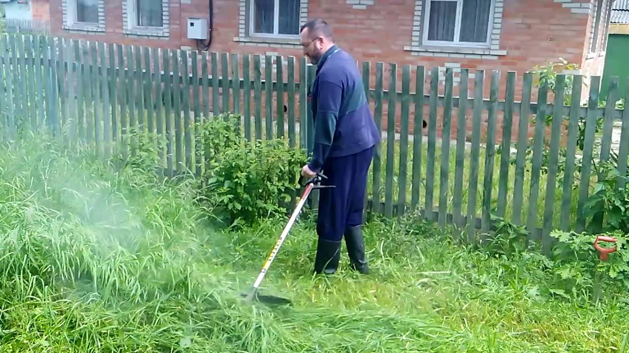 Правильная эксплуатация триммера для травы